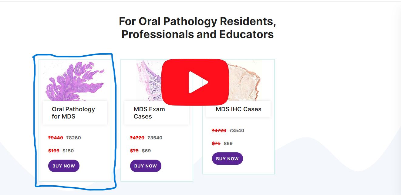 Watch Oral Pathology Digital Slides Set (MDS & PG Students)